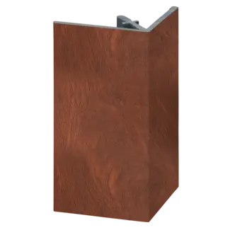 Keralit Uitwendig hoekprofiel 46x46 mm - Golden oak