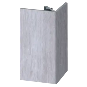 Keralit Uitwendig hoekprofiel 46x46 mm - Wit eiken (1 x 400 cm)