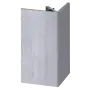 Keralit Uitwendig hoekprofiel 46x46 mm - Wit eiken