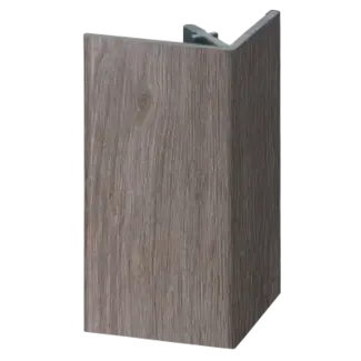 Keralit Uitwendig hoekprofiel 46x46 mm - Taupe eiken