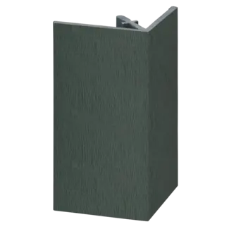 Keralit Uitwendig hoekprofiel 46x46 mm - Donkergroen