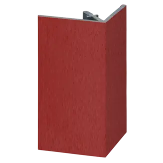 Keralit Uitwendig hoekprofiel 46x46 mm - Rood