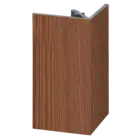 Keralit Uitwendig hoekprofiel 46x46 mm - Bruin redceder