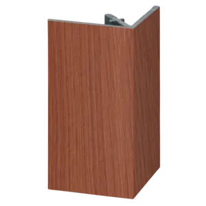 Keralit Uitwendig hoekprofiel 46x46 mm - Californian redwood (1 x 400 cm)