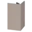 Keralit Uitwendig hoekprofiel 46x46 mm - Vergrijsd ceder (1 x 400 cm)
