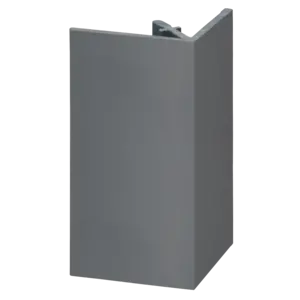 Keralit Uitwendig hoekprofiel 46x46 mm - Dustgrey (1 x 400 cm)