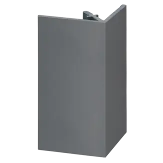 Keralit Uitwendig hoekprofiel 46x46 mm - Dustgrey