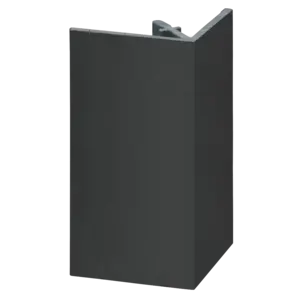 Keralit Uitwendig hoekprofiel 46x46 mm - Nightblack (1 x 400 cm)