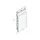 Keralit Sponningdeel 143 mm - Wit (1 x 600 cm)