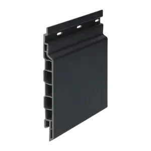 Keralit Sponningdeel 143 mm - Zwartgrijs (1 x 600 cm)