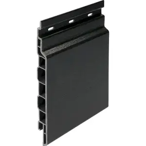 Keralit Sponningdeel 143 mm - Zwart (1 x 600 cm)