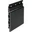 Keralit Sponningdeel 143 mm - Zwart (1 x 600 cm)