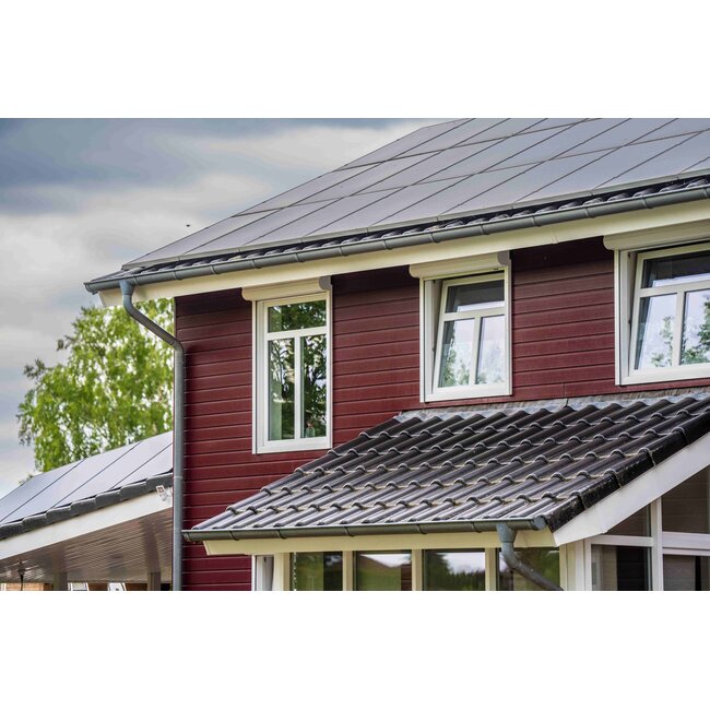 Keralit Sponningdeel 143 mm - Wijnrood (1 x 600 cm)