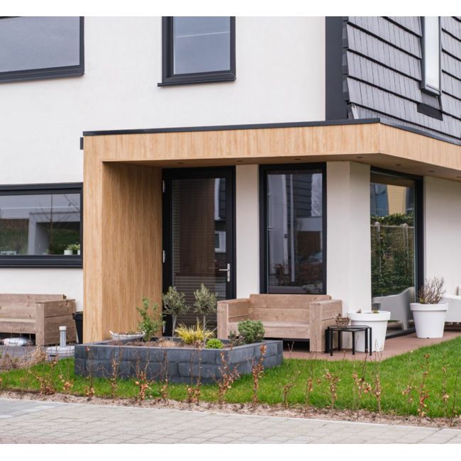 Keralit Sponningdeel 190 mm - Natuur eiken (1 x 600 cm)