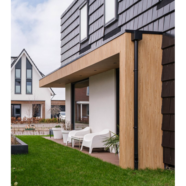 Keralit Sponningdeel 190 mm - Natuur eiken (1 x 600 cm)