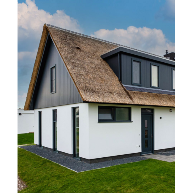 Keralit Sponningdeel 190 mm - Antraciet (1 x 600 cm)