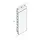 Keralit Sponningdeel 190 mm - Wit eiken (1 x 600 cm)