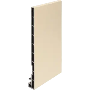 Keralit Dakrandpaneel 200 mm - Licht ivoor (1 x 600 cm)