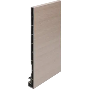 Keralit Dakrandpaneel 200 mm - Vergrijsd ceder (1 x 600 cm)