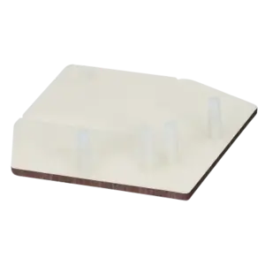 Keralit Eindkap voor 2812 / 2803 - Bruin eiken (per stuk)