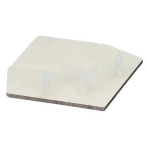 Keralit Eindkap voor 2812 / 2803 - Taupe eiken (per stuk)