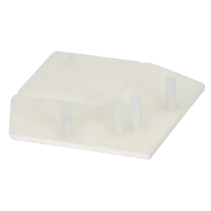 Keralit Eindkap voor 2812 / 2803 - Wit (per stuk)