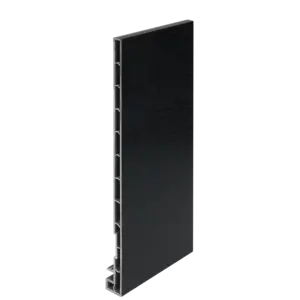 Keralit Dakrandpaneel 250 mm - Grafietzwart (1 x 600 cm)