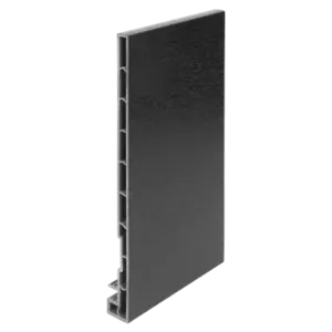 Keralit Dakrandpaneel 250 mm - Zwartgrijs (1 x 600 cm)