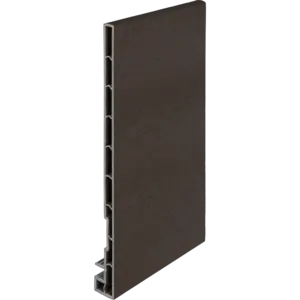 Keralit Dakrandpaneel 250 mm - Donkerbruin (1 x 600 cm)