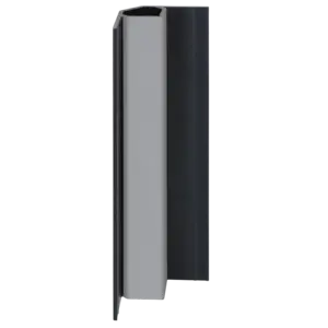 Keralit Inwendig hoekprofiel - Grijs (1 x 400 cm)