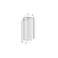 Keralit Inwendig hoekprofiel - Mahonie (1 x 400 cm)