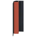 Keralit Inwendig hoekprofiel - Steenrood