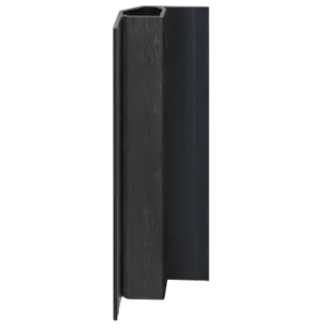 Keralit Inwendig hoekprofiel - Zwart eiken (1 x 400 cm)