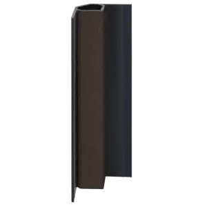 Keralit Inwendig hoekprofiel - Donkerbruin (1 x 400 cm)