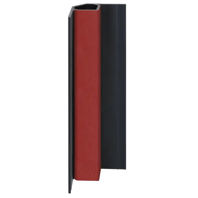 Keralit Inwendig hoekprofiel - Rood (1 x 400 cm)