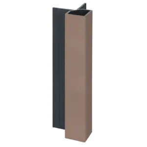 Keralit Uitwendig hoekprofiel 32x32 mm - Bruingrijs (1 x 400 cm)