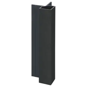 Keralit Uitwendig hoekprofiel 32x32 mm - Zwart (1 x 400 cm)