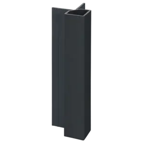 Keralit Uitwendig hoekprofiel 32x32 mm - Zwartgrijs (1 x 400 cm)