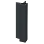 Keralit Uitwendig hoekprofiel 32x32 mm - Zwartgrijs