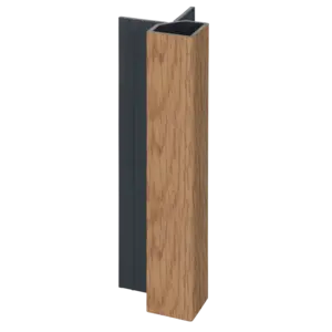 Keralit Uitwendig hoekprofiel 32x32 mm - Licht eiken (1 x 400 cm)