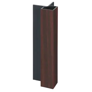 Keralit Uitwendig hoekprofiel 32x32 mm - Mahonie (1 x 400 cm)