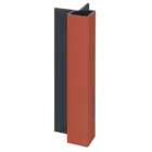 Keralit Uitwendig hoekprofiel 32x32 mm - Steenrood