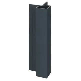 Keralit Uitwendig hoekprofiel 32x32 mm - Monumentenblauw