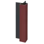 Keralit Uitwendig hoekprofiel 32x32 mm - Wijnrood