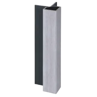 Keralit Uitwendig hoekprofiel 32x32 mm - Wit eiken