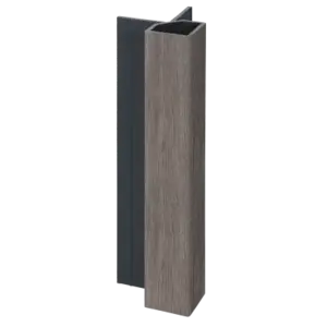 Keralit Uitwendig hoekprofiel 32x32 mm - Taupe eiken (1 x 400 cm)