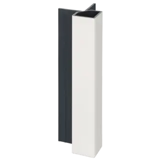 Keralit Uitwendig hoekprofiel 32x32 mm - Wit