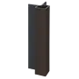 Keralit Uitwendig hoekprofiel 32x32 mm - Donkerbruin