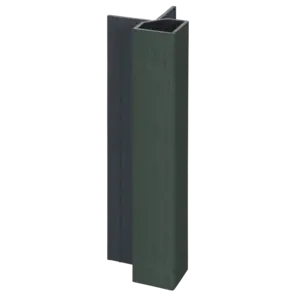 Keralit Uitwendig hoekprofiel 32x32 mm - Donkergroen (1 x 400 cm)