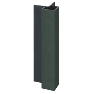 Keralit Uitwendig hoekprofiel 32x32 mm - Donkergroen
